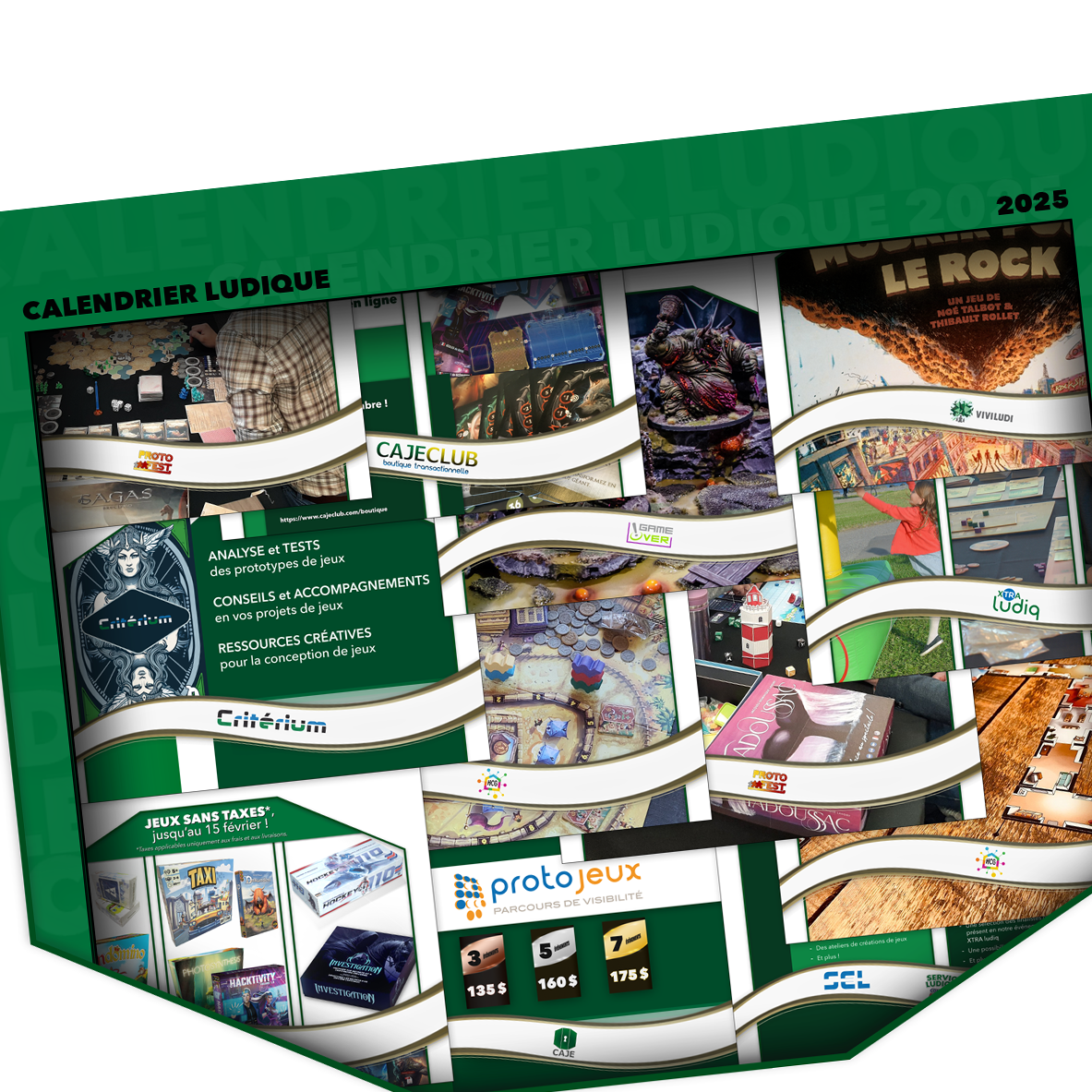 Featured image for “Calendrier Ludique (Version Française) – CAJECLUB”