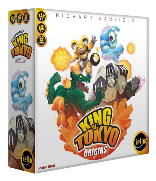 Featured image for “King of Tokyo : Origins (version francaise) – Iello”
