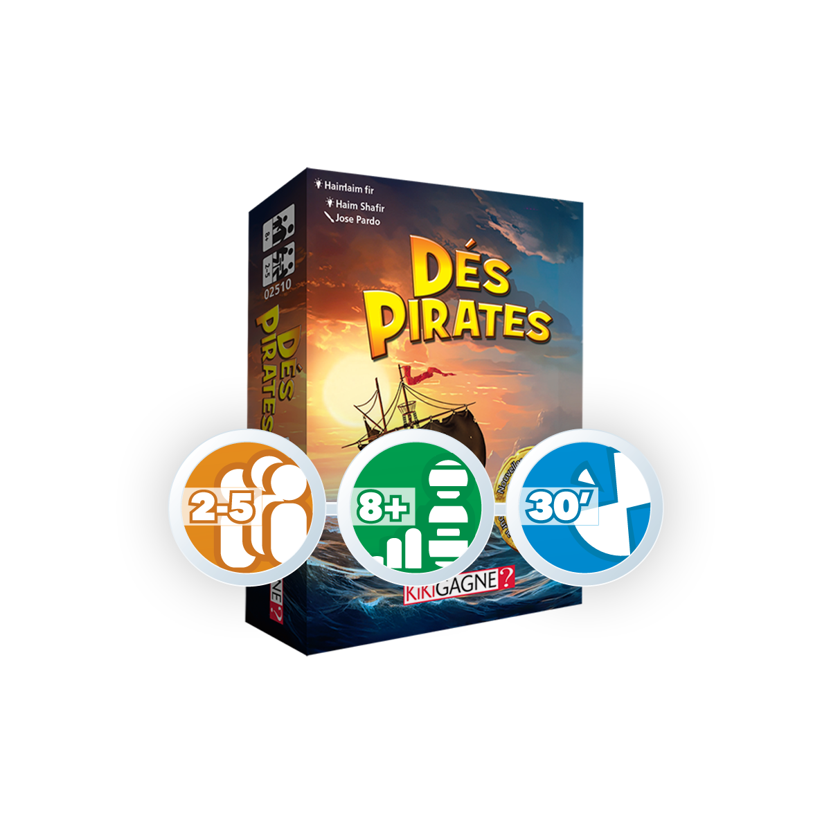 Featured image for “Dés Pirates (Version française) – Kiki Gagne”