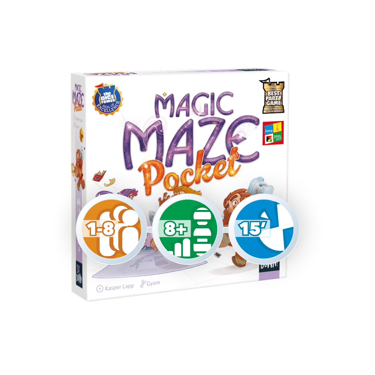 Featured image for “Magic Maze Pocket – Version Bilingue – Sit Down”
