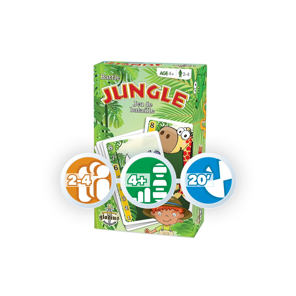 Featured image for “Jungle – Version Bilingue – Gladius”